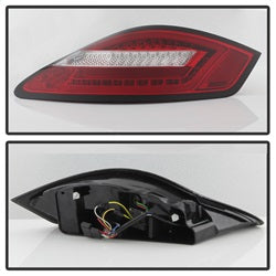 Porsche-987-Cayman-06-08--Boxster-05-08-Led-Tail-Lights---Red-Clear-Alt-Yd-P98705-Led-Rc