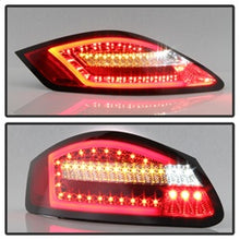 Load image into Gallery viewer, Porsche-987-Cayman-06-08--Boxster-05-08-Led-Tail-Lights---Red-Clear-Alt-Yd-P98705-Led-Rc