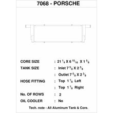 Load image into Gallery viewer, Porsche-991-Turbo--Gt3RsCup--981-Spyder--Gt4-(Center)-All-Aluminum-Radiator