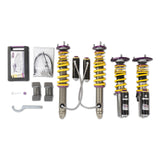 KW 39771251 Adjustable Coilovers, Aluminum Top Mounts, Rebound and Low & High Compression