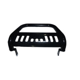 TRAILFX B0036B Powder Coated Black Steel 3 In Dia With Skid Plate With Holes For Optional Light