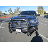 TRAILFX E0029B Powder Coated Gloss Black Steel W/Brush Guard W/O Skid Plate W/O Step Plate