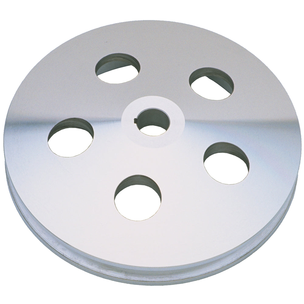 Power-Steering-Pulley;-1967-84-Gm-Vehicles--Mach.-Aluminum