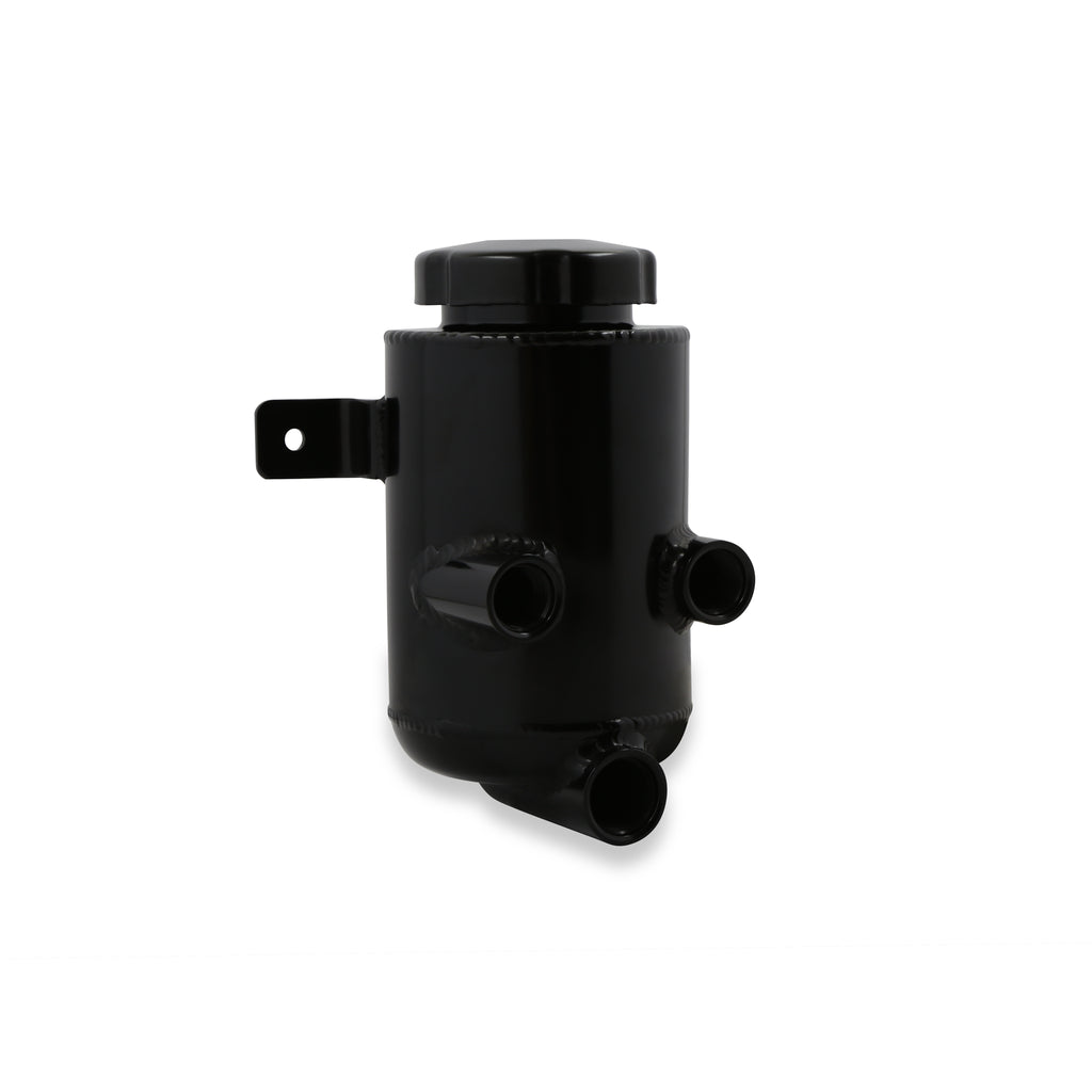 Power-Steering-Remote-Reservoir---Black-Aluminum-With-Bracket