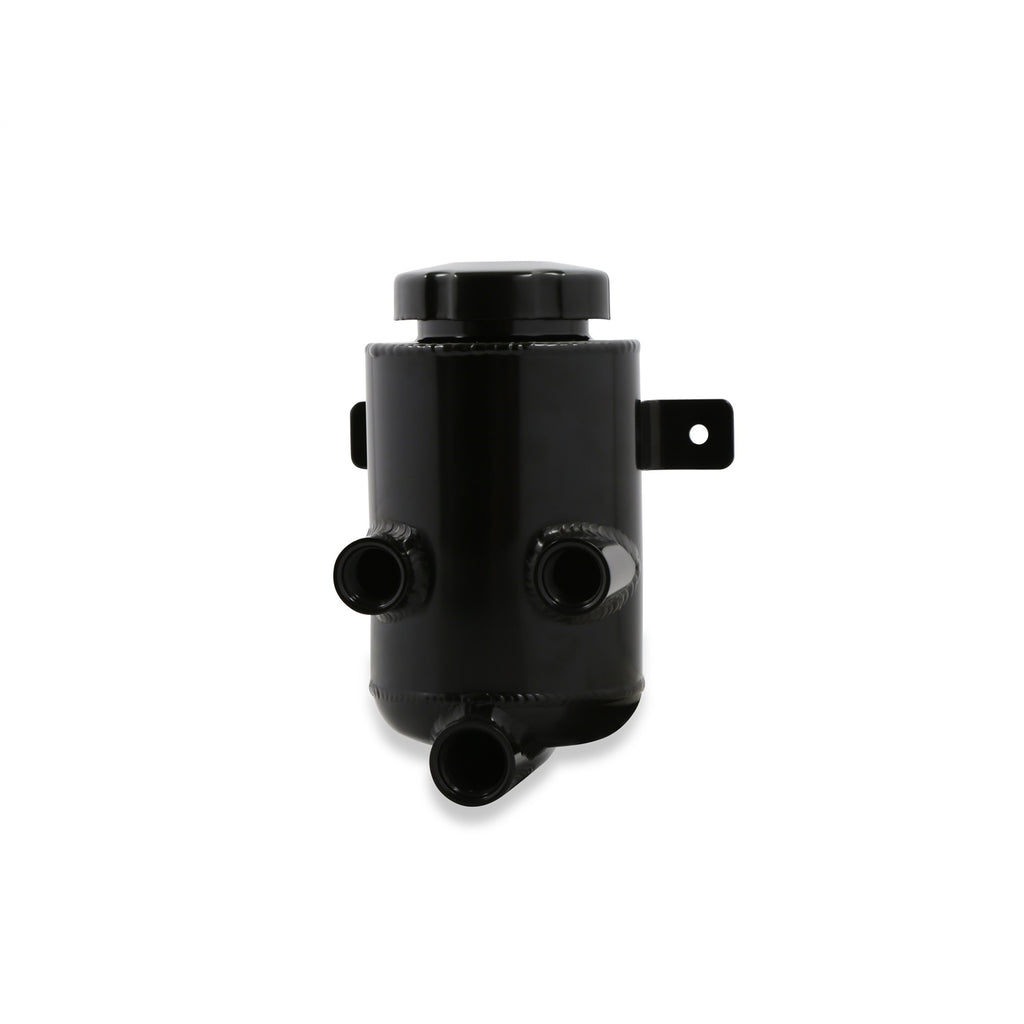 Power-Steering-Remote-Reservoir---Black-Aluminum-With-Bracket