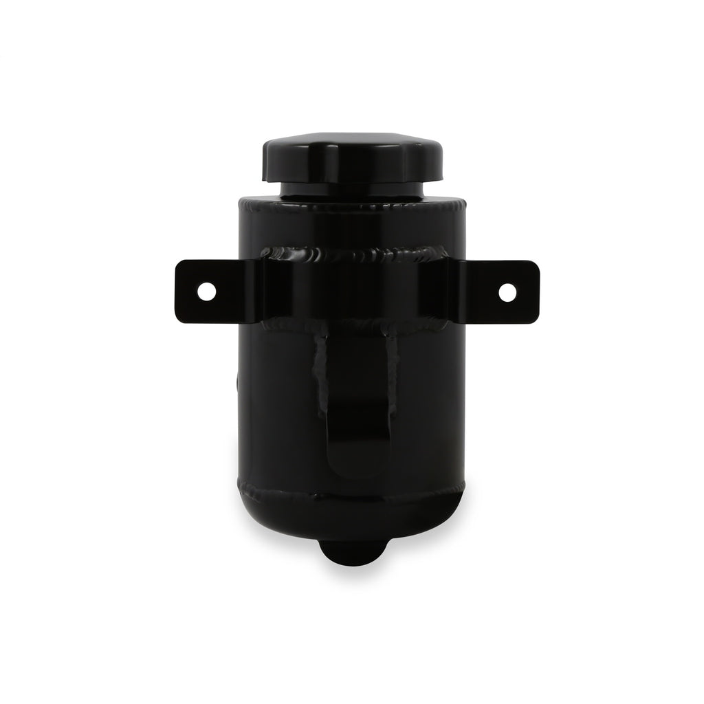 Power-Steering-Remote-Reservoir---Black-Aluminum-With-Bracket