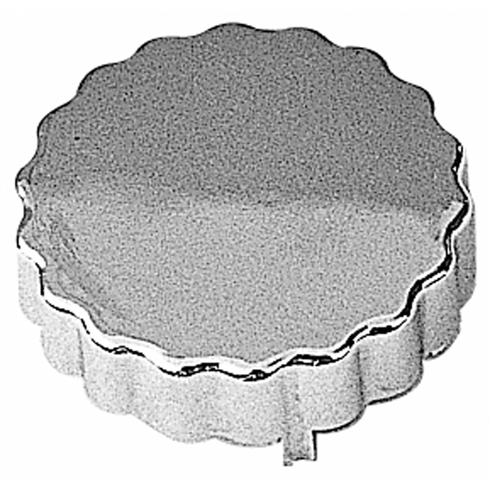 Power-Steering-Reservoir-Cap-Cover;-Saginaw-Pumps-Chromed-Plastic