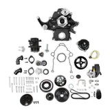 Holley 20-293BK  Premium Black Mid-Mount Complete Accessory System