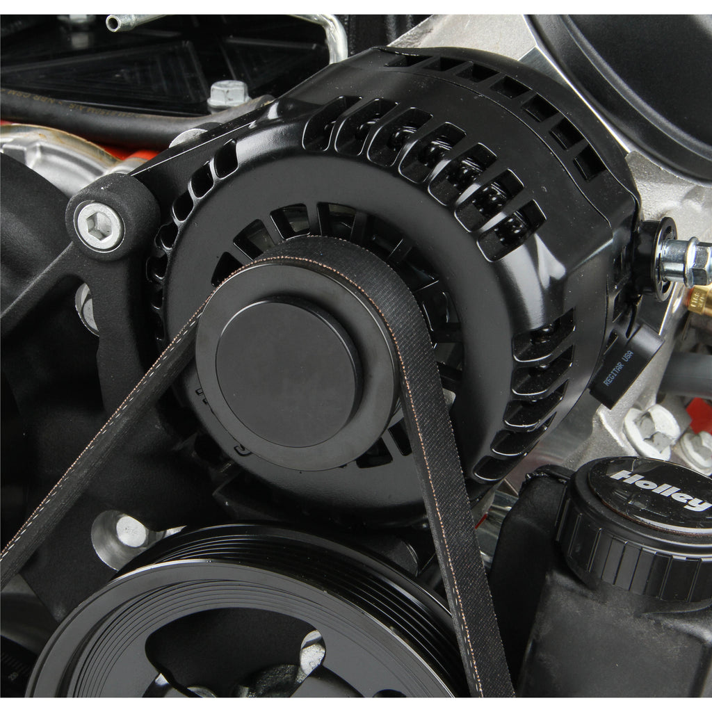 Premium-Mid-Mount-Complete-Accessory-System---Gen-V-Lt-Engines---Sfi-Certified-Damper---Black