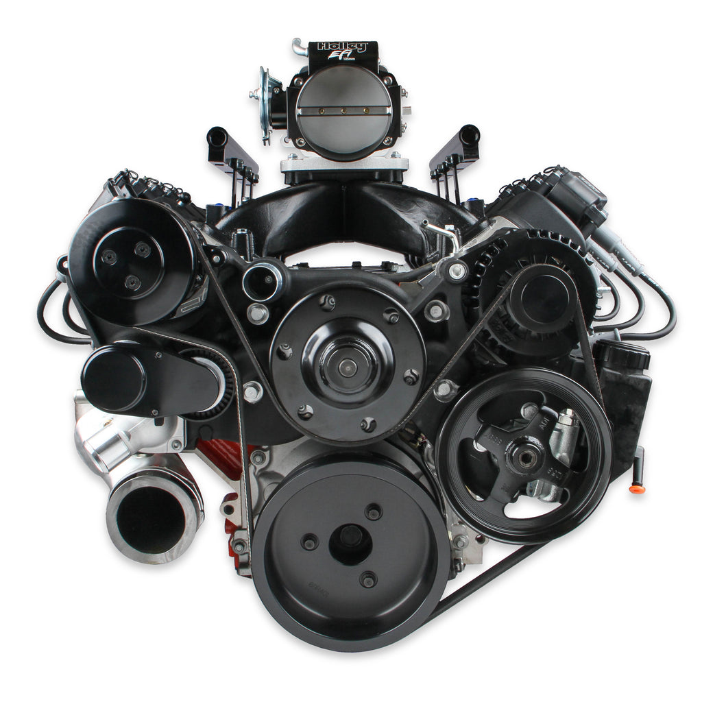 Premium-Mid-Mount-Complete-Accessory-System---Gen-V-Lt-Engines---Sfi-Certified-Damper---Black