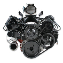 Load image into Gallery viewer, Premium-Mid-Mount-Complete-Accessory-System---Gen-V-Lt-Engines---Sfi-Certified-Damper---Black