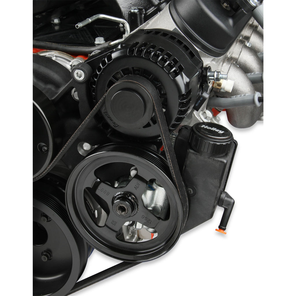 Premium-Mid-Mount-Complete-Accessory-System---Gen-V-Lt-Engines---Sfi-Certified-Damper---Black