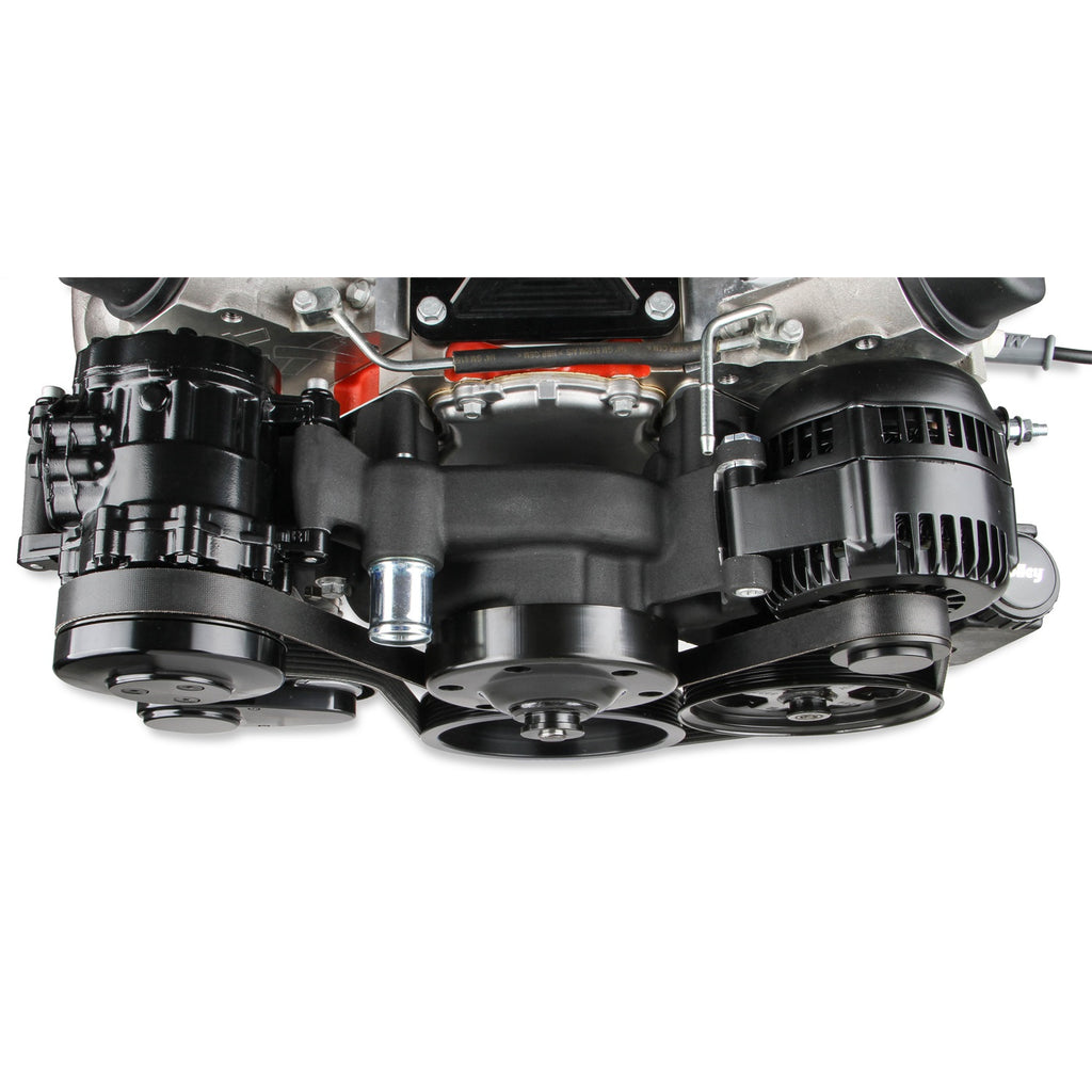 Premium-Mid-Mount-Complete-Accessory-System---Gen-V-Lt-Engines---Sfi-Certified-Damper---Black