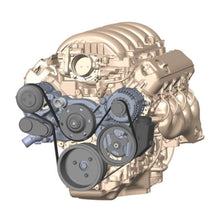 Load image into Gallery viewer, Premium-Mid-Mount-Complete-Accessory-System---Gen-V-Lt-Engines---Sfi-Certified-Damper---Black