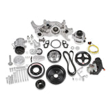 Holley 20-200P  Premium Mid-Mount Complete Accessory System - Gen V Lt Engines - Sfi Certified Damper - Polished