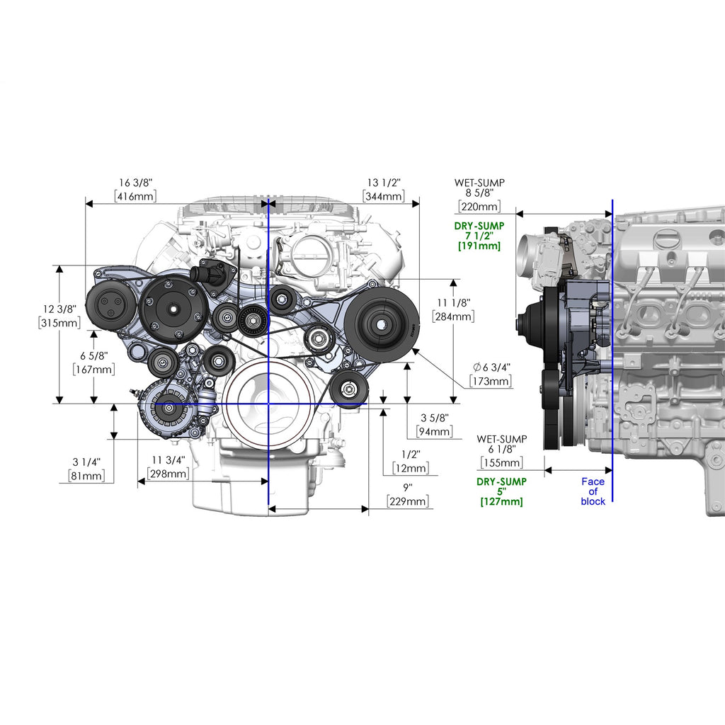 Premium-Mid-Mount-Complete-Accessory-System-For-Gm-Gen-V-Lt4-Dry-Sump-Engines