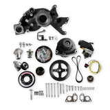 Holley 20-191BK  Premium Mid-Mount Ls7 Race Accessory System- Black Finish