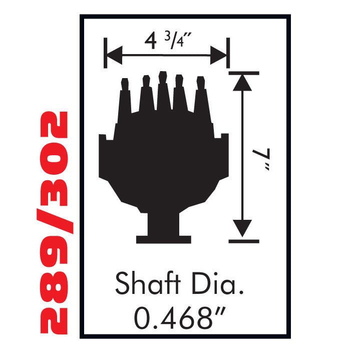Pro-Billet-Cam-Sync-Distributor,-Ford-289302-Steel-Gear