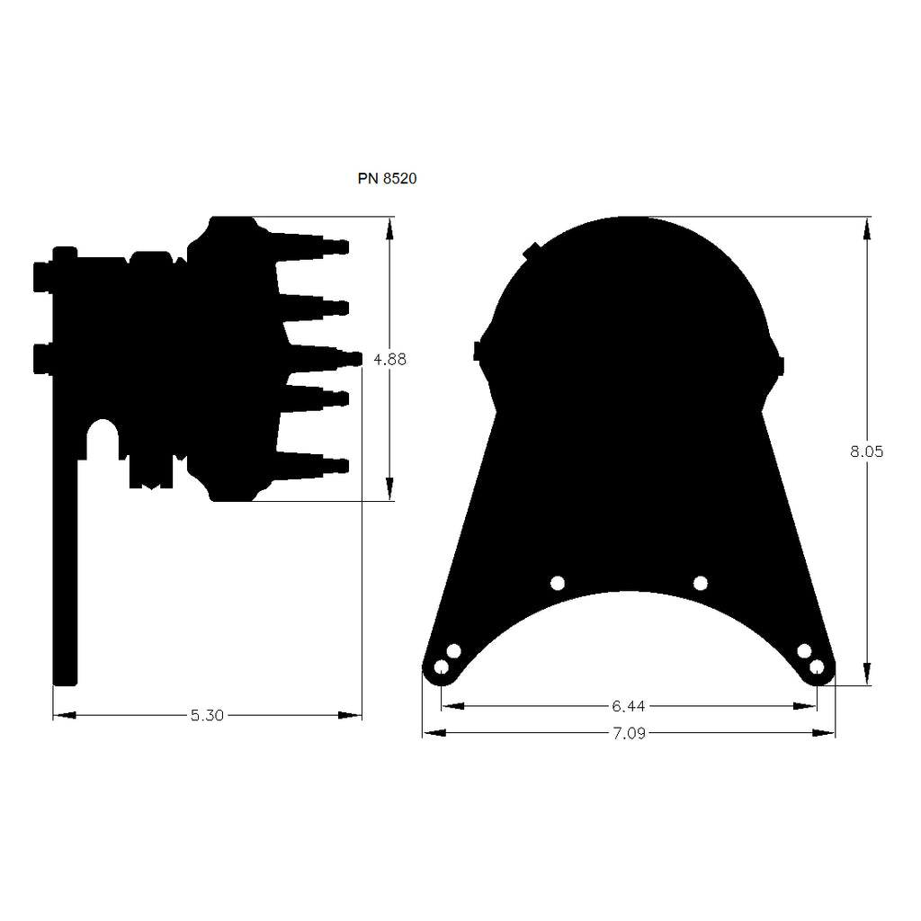 Pro-Billet-Distributor---Bbc-Front-Drive