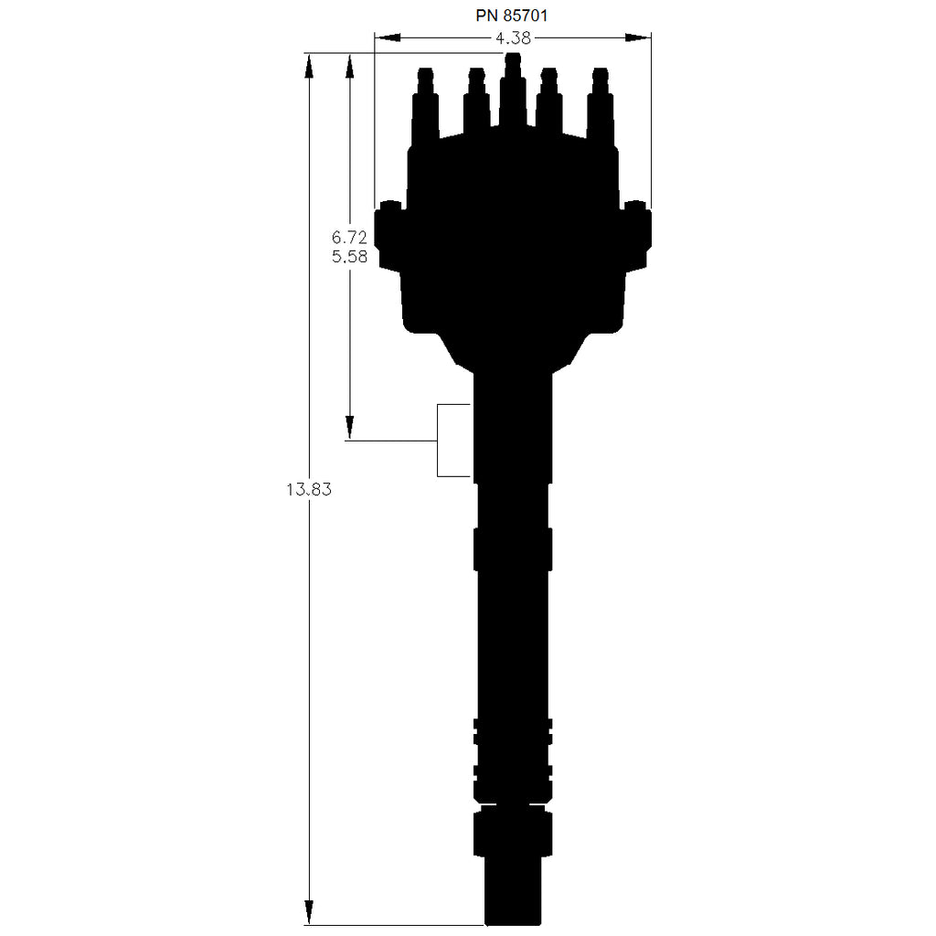 Pro-Billet-Distributor-Chevy-V8-Small-Diameter