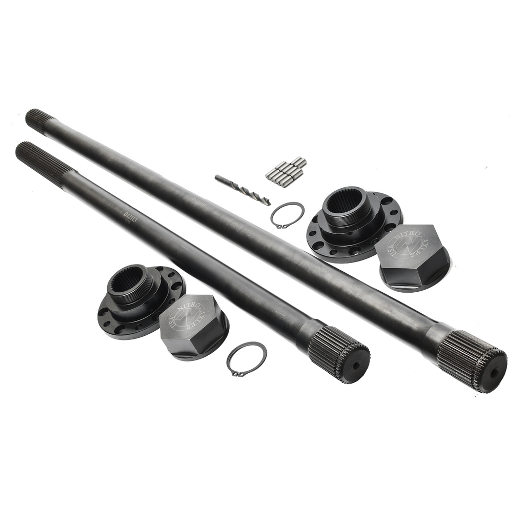 Pro-Series-Chromoly-32-Spline-Full-Float-Rear-Axle-Kit-For-1997-And-Older-Toyota-Land-Cruiser-407080-Nitro-Gear--Axle