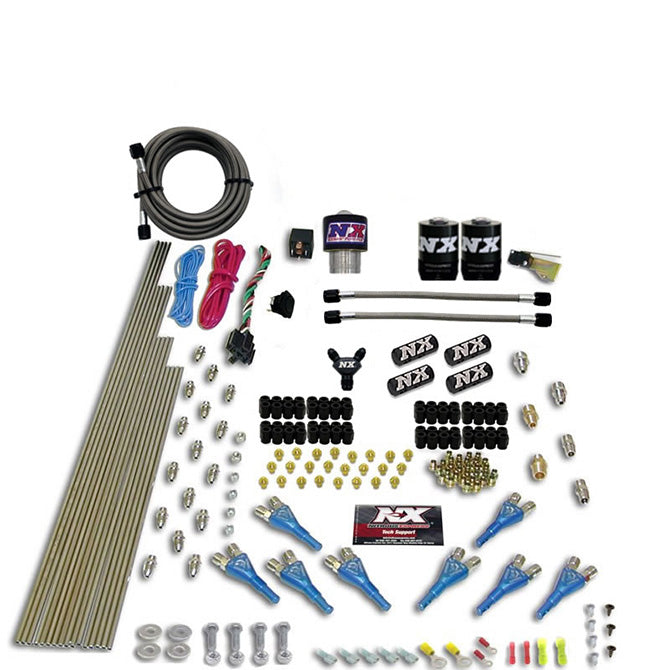 Pro-ShkGas-2-Fuel-1-Supershark-Solenoid-Nitrous-Kit-(200-600Hp)-WO-Bottle