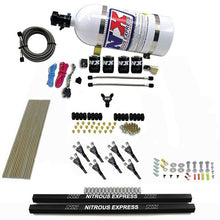 Load image into Gallery viewer, Pro-ShkGas-4-Solenoids-Nitrous-Kit-(200-600Hp)-WRails-And-10Lb-Bottle