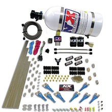 Load image into Gallery viewer, Pro-ShkGas-(200-600Hp)-2-Fuel-1-Supershark-Solenoid-Nitrous-Kit-W10Lb-Bottle