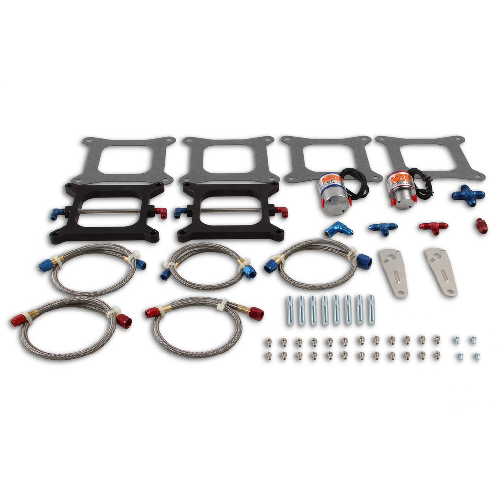 Pro-Shot-Fogger-Upgrade-Kit-Cheater-Nitrous-System---4150-Holley-Square-Flange-X-2