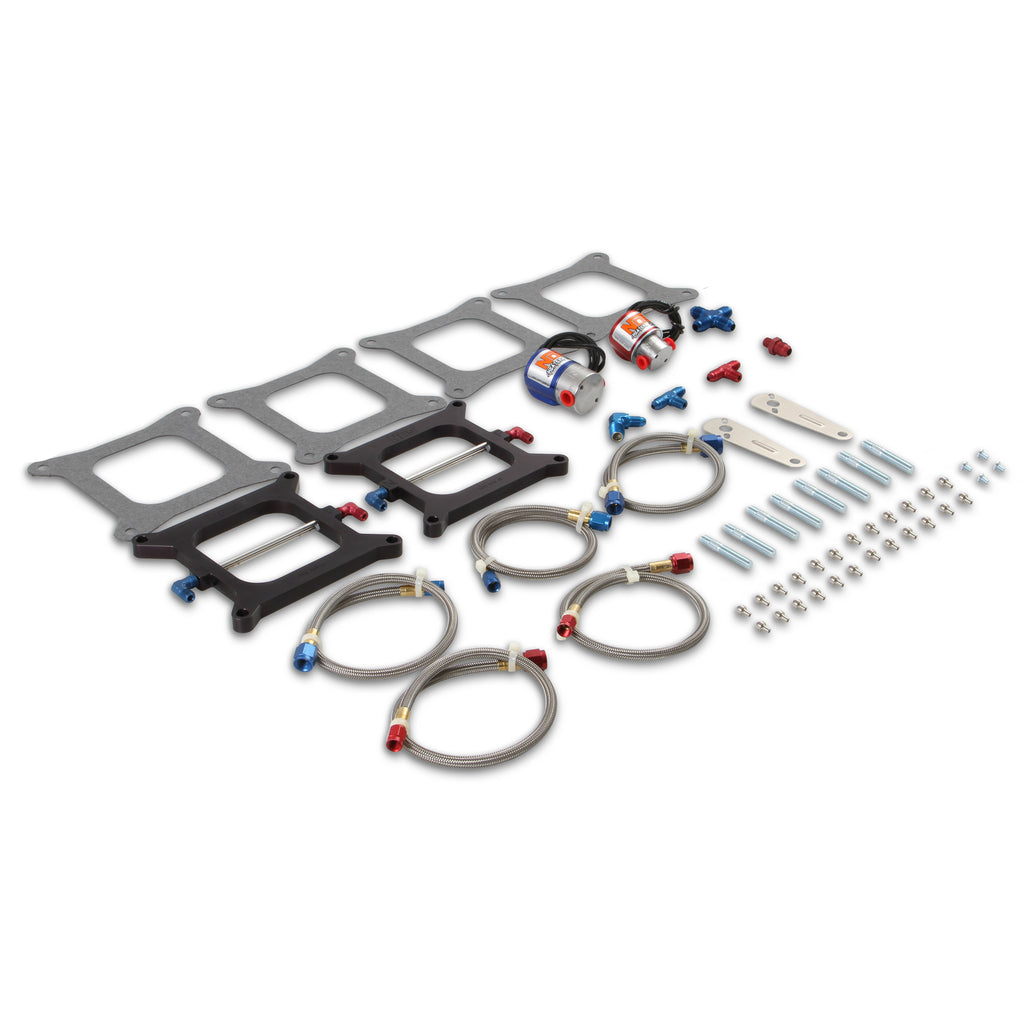 Pro-Shot-Fogger-Upgrade-Kit-Cheater-Nitrous-System---4150-Holley-Square-Flange-X-2
