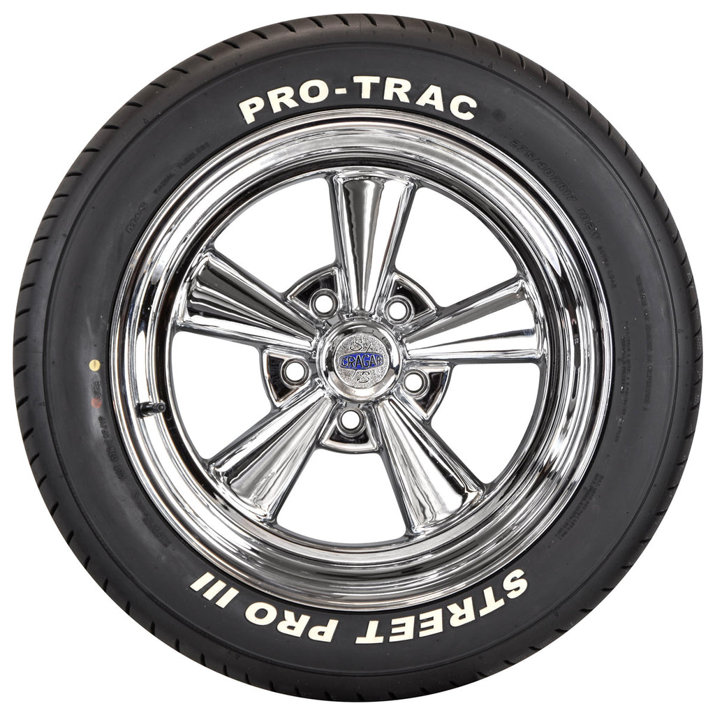 Coker 2025006 225/45ZR17 PRO-TRAC SPIII RWL for Select Acura RSX, Audi A3, Audi A3 Quattro, Audi A3 Sportback e-tron, Audi S4, Audi TT, Audi TT Quattro, BMW 128i, BMW 135i, BMW 228i Gran Coupe, BMW 228i xDrive Gran Coupe, BMW 323Ci, BMW 325Ci, BMW 325i,
