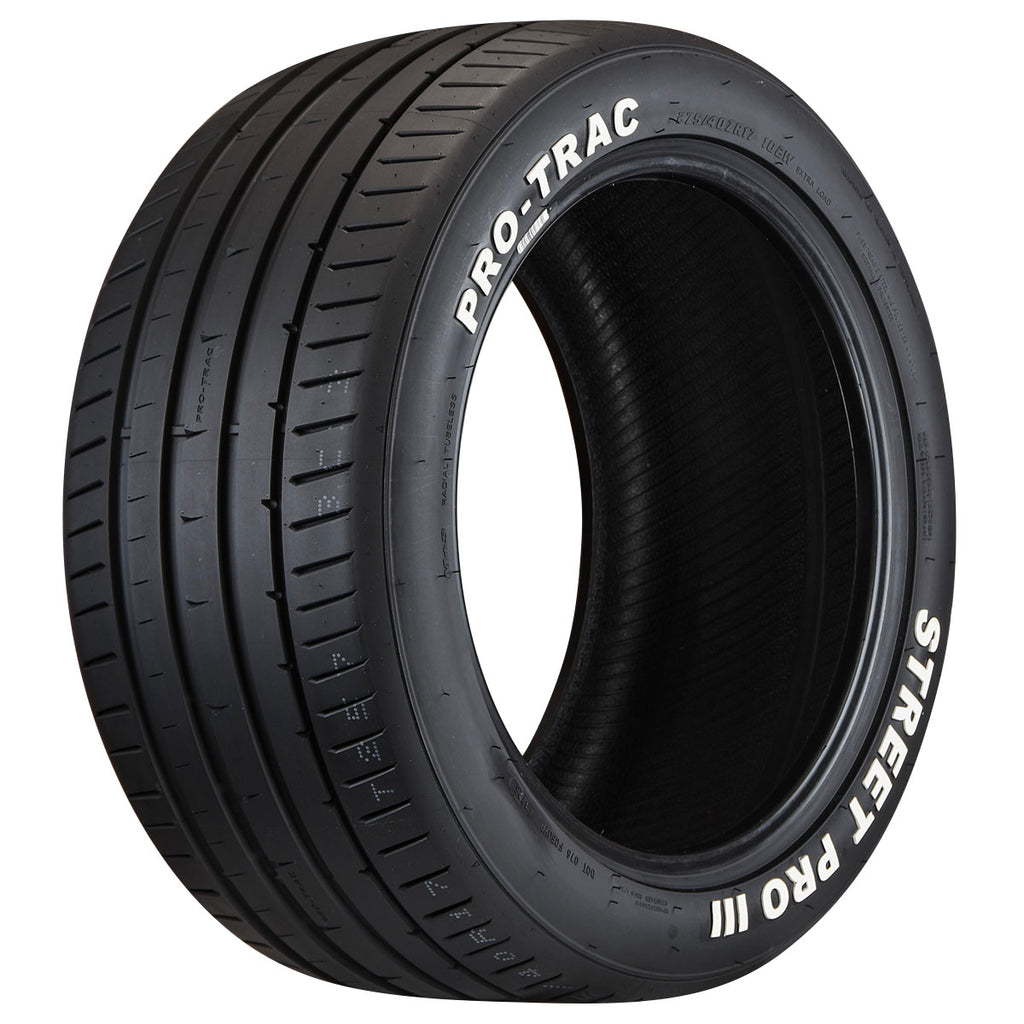 Coker 2025006 225/45ZR17 PRO-TRAC SPIII RWL for Select Acura RSX, Audi A3, Audi A3 Quattro, Audi A3 Sportback e-tron, Audi S4, Audi TT, Audi TT Quattro, BMW 128i, BMW 135i, BMW 228i Gran Coupe, BMW 228i xDrive Gran Coupe, BMW 323Ci, BMW 325Ci, BMW 325i,