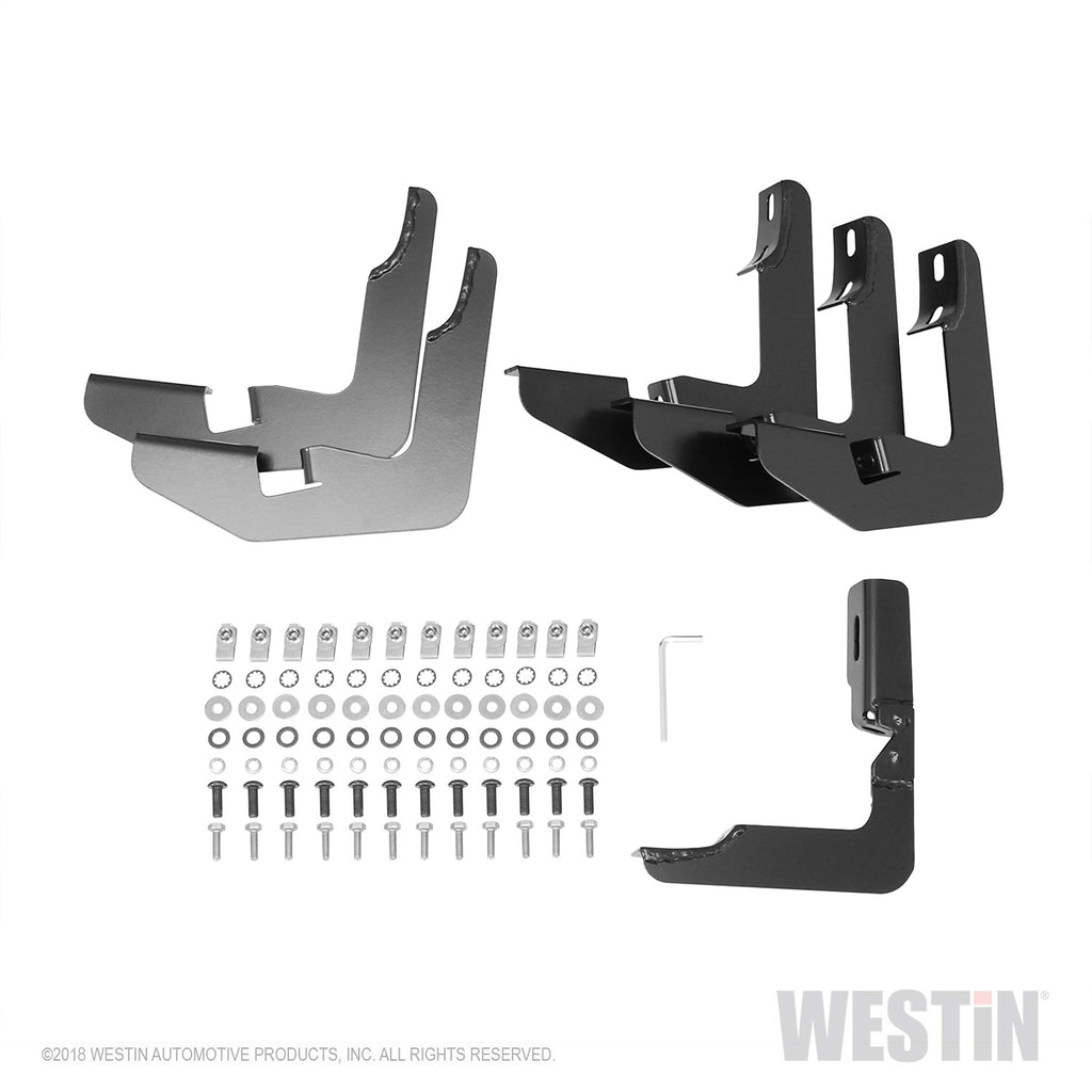 Pro-Traxx-Black-5-Nerf-Bars-;-15-24-F150--17-22-Super-Duty-Extended-Cab