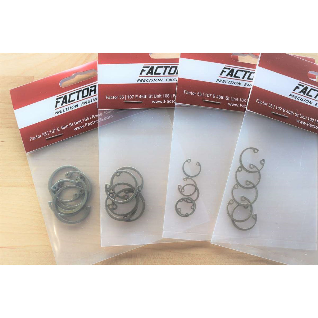 Prolink-Xtv,-Ultrahook-Xtv-And-Flatlink-Xtv-Internal-Snap-Ring-Set-Of-5-Factor-55