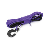 Rough Country RS162 Purple 1/4 Inch Synthetic Winch Rope UTV, ATV