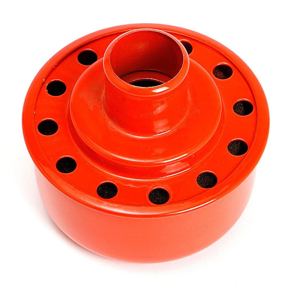 Push-In-Breather-Cap-Only-(No-Grommet);-2-34-In.-Overall-Diameter--Chevy-Orange