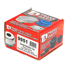 Load image into Gallery viewer, Push-In-Breather-Cap-Only-(No-Grommet);-2-34-In.-Overall-Diameter--Chevy-Orange