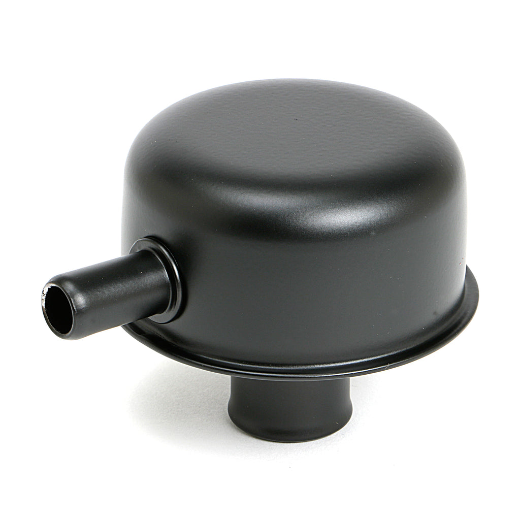 Push-In-Breather-Cap-WTube-(No-Grommet);-2-34-In.-Overall-Dia.--Asphalt-Black
