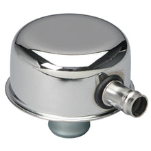 Load image into Gallery viewer, Push-In-Style-Breather-Cap-WTube-(WGrommet);-2-34-In.-Overall-Diameter-Chrome