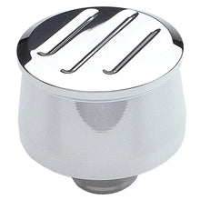 Load image into Gallery viewer, Push-In-Valve-Cover-Breather;-Pinstripes-(Ball-Milled);-1-14-In.-Hole-Aluminum