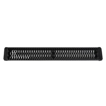 Load image into Gallery viewer, Pwdr-Ctd-Titanium-Black-Alum-Unlighted-Rocker-Panel-Mount-250-Lb-Cap-6.5X77
