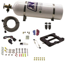 Load image into Gallery viewer, Q-JetHolley-Spread-Bore-Hitman-Nitrous-Kit-(100-150-200Hp)-W15Lb-Bottle