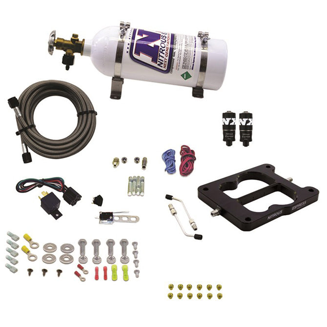 Q-JetHolley-Spread-Bore-Hitman-Nitrous-Kit-(100-150-200Hp)-WComposite-Bottle
