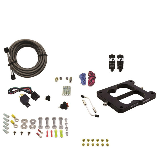 Q-JetHolley-Spread-Bore-Hitman-Nitrous-Kit-(100-200Hp)-WO-Bottle