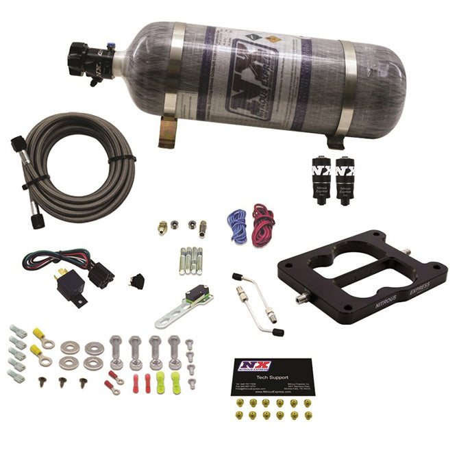 Q-JetHolley-Spread-Bore-Hitman-Plus-Nitrous-Kit-WComposite-Bottle