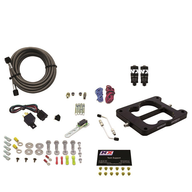 Q-JetHolley-Spread-Bore-Hitman-Plus-Nitrous-Kit-(50-200Hp)-WO-Bottle