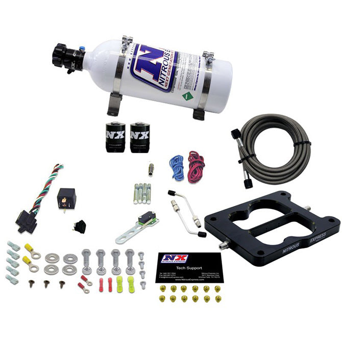 Q-JetHolley-Spread-Bore-Nitrous-Kit-(50-300Hp)-W5Lb-Bottle