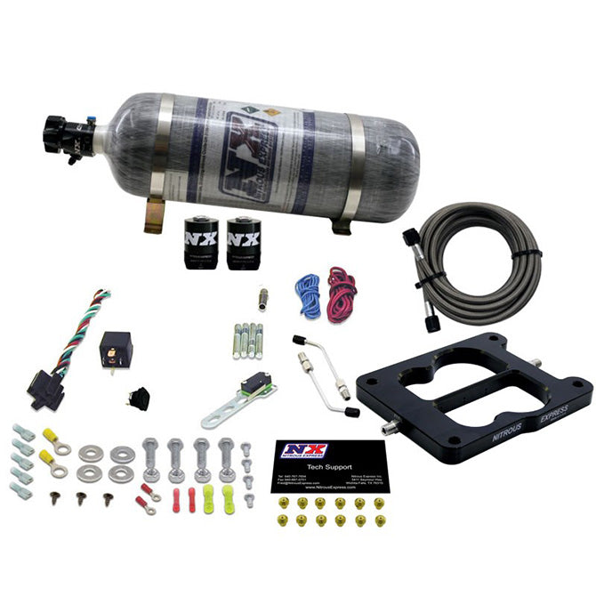 Q-JetHolley-Spread-Bore-Nitrous-Kit-(50-300Hp)-WComposite-Bottle