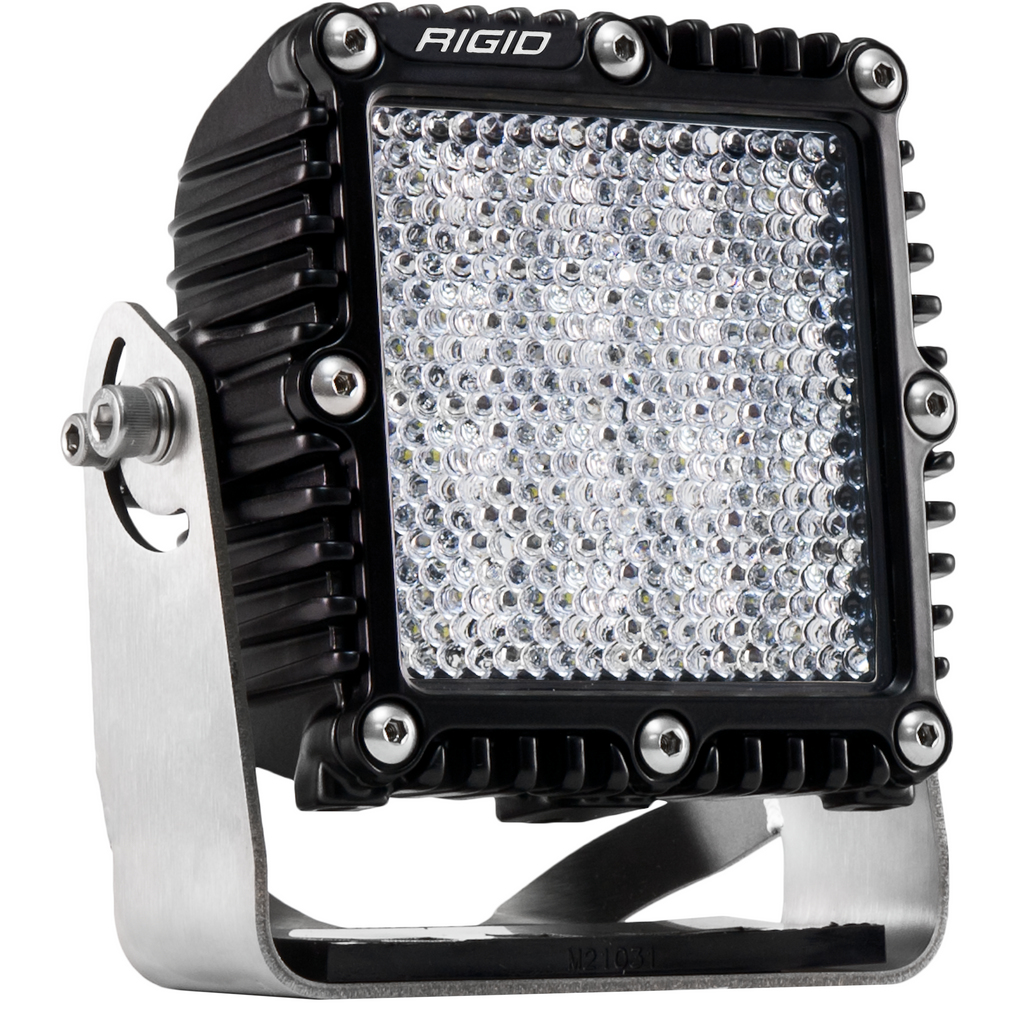 Q-Series-Pro-Led-Light,-Drive-Diffused,-Black-Housing,-Single