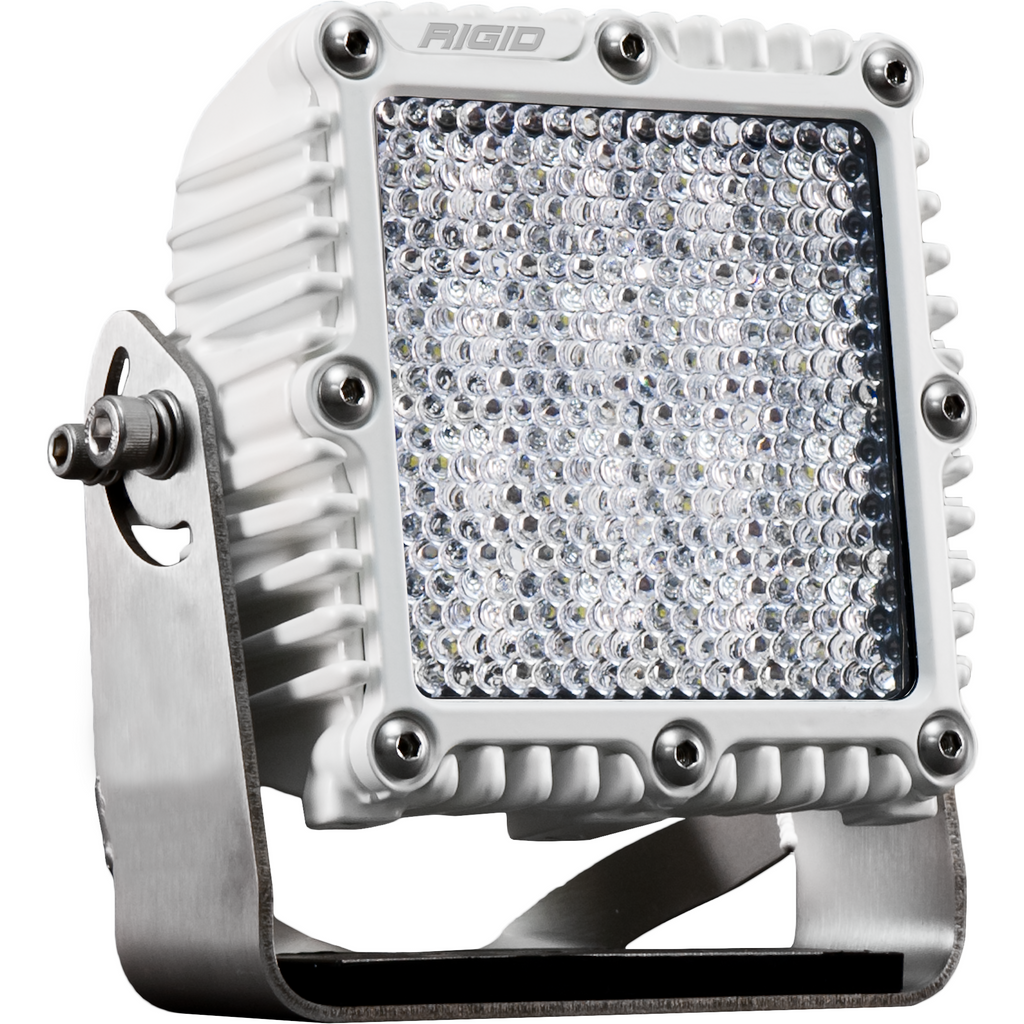 Q-Series-Pro-Led-Light,-Drive-Diffused,-White-Housing,-Single